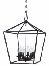  10266 ROB - Lacey 16" Pendant Style Cage Chandelier